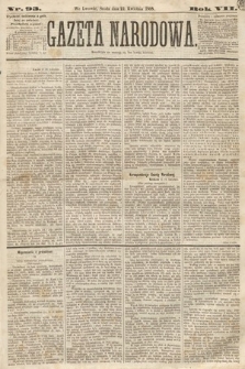 Gazeta Narodowa. 1868, nr 93