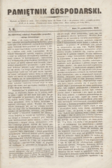 Pamiętnik Gospodarski. R.1, N. 41 (13 października 1849)