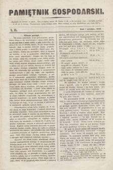 Pamiętnik Gospodarski. R.1, N. 48 (1 grudnia 1849)