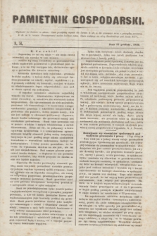 Pamiętnik Gospodarski. R.1, N. 51 (22 grudnia 1849)