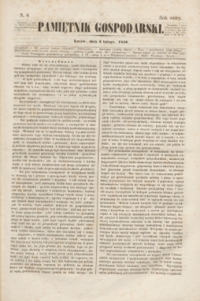 Pamiętnik Gospodarski. R.2, N. 6 (9 lutego 1850)
