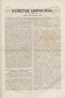 Pamiętnik Gospodarski. R.2, N. 8 (23 lutego 1850)