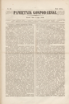 Pamiętnik Gospodarski. R.2, N. 18 (4 maja 1850)