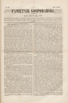 Pamiętnik Gospodarski. R.2, N. 21 (25 maja 1850)