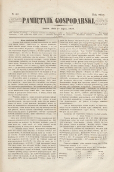 Pamiętnik Gospodarski. R.2, N. 30 (27 lipca 1850)