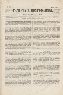 Pamiętnik Gospodarski. R.2, N. 36 (7 września 1850) + dod.