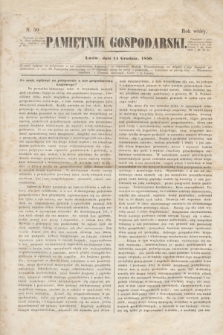 Pamiętnik Gospodarski. R.2, N. 50 (14 grudnia 1850)