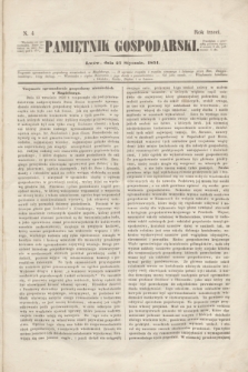 Pamiętnik Gospodarski. R.3, N. 4 (27 stycznia 1851)