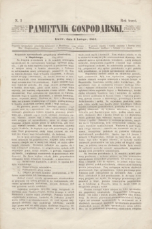 Pamiętnik Gospodarski. R.3, N. 5 (3 lutego 1851)