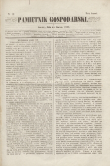 Pamiętnik Gospodarski. R.3, N. 12 (24 marca 1851)