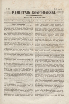 Pamiętnik Gospodarski. R.3, N. 16 (22 kwietnia 1851)