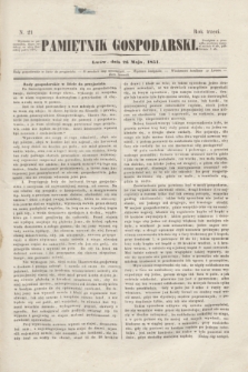 Pamiętnik Gospodarski. R.3, N. 21 (26 maja 1851)