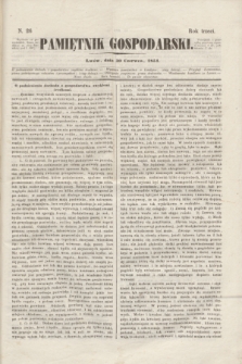 Pamiętnik Gospodarski. R.3, N. 26 (30 czerwca 1851)