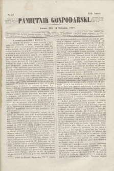 Pamiętnik Gospodarski. R.3, N. 32 (11 sierpnia 1851)