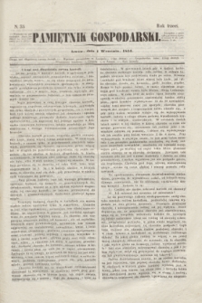 Pamiętnik Gospodarski. R.3, N. 35 (1 września 1851)