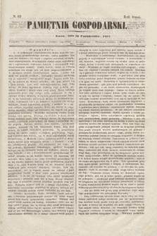Pamiętnik Gospodarski. R.3, N. 42 (20 października 1851)