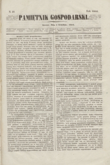 Pamiętnik Gospodarski. R.3, N. 48 (1 grudnia 1851)