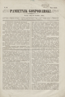 Pamiętnik Gospodarski. R.3, N. 52 (31 grudnia 1851) + dod.