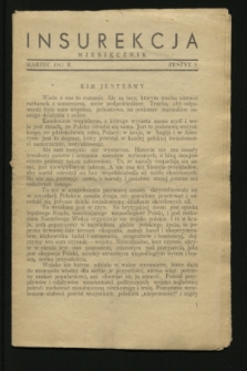 Insurekcja. 1941, z. 3 (marzec)