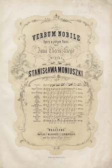 Verbum nobile : opera w jednym akcie. No. 7, Dumka Zuzi