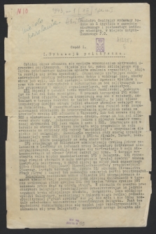 Biuletyn Centralny. 1943, [nr 1], cz. 1 ([1 marca])