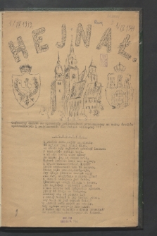 Hejnał. 1944, nr 1 (1 września)