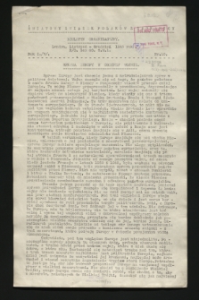 Biuletyn Organizacyjny. R.1, nr 10 (listopad/grudzień 1943) = R.5