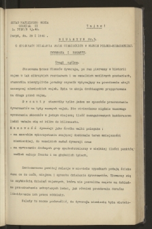 Biuletyn : o sposobach działania wojsk niemieckich w wojnie polsko-niemieckiej. 1940, nr 3 (29 stycznia) + załącznik