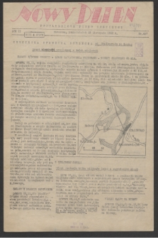 Nowy Dzień : popołudniowe pismo codzienne. R.2, nr 427 (23 listopada 1942)