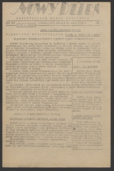 Nowy Dzień : popołudniowe pismo codzienne. R.3, nr 517 (15 marca 1943)