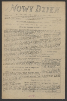 Nowy Dzień : popołudniowe pismo codzienne. R.3, nr 673 (1 października 1943)