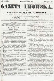 Gazeta Lwowska. 1859, nr 289