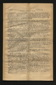 Komunikat. 1941, nr 25 (1 grudnia)