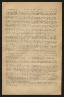 Komunikat. 1942, nr 13 (23 lutego)