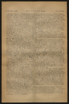 Komunikat. 1942, nr 26 (9 kwietnia)