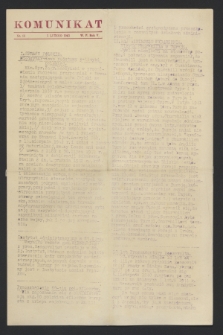 Komunikat. 1943, nr 11 (5 lutego)