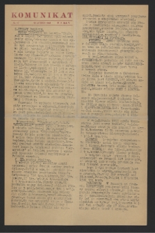 Komunikat. 1943, nr 17 (26 lutego)