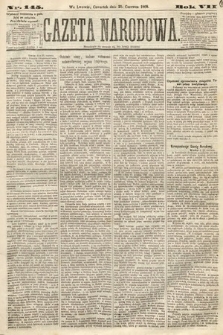Gazeta Narodowa. 1868, nr 145