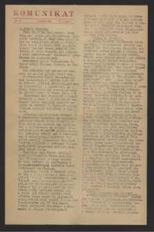 Komunikat. 1943, nr 18 (2 marca)