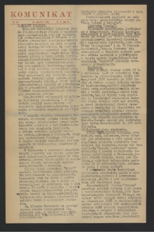 Komunikat. 1943, nr 25 (26 marca)