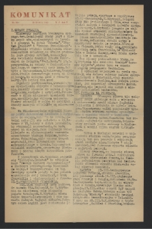 Komunikat. 1943, nr 26 (30 marca)