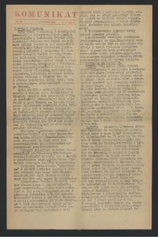 Komunikat. 1943, nr 29 (9 kwietnia)