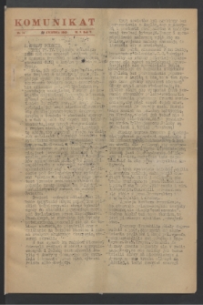 Komunikat. 1943, nr 34 (27 kwietnia)