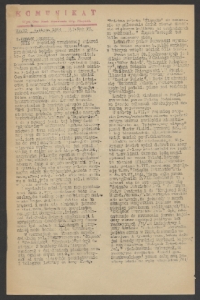 Komunikat : Wyd. Okr. Rady Konwentu Org. Niepodl. 1944, nr 53 (4 lipca)