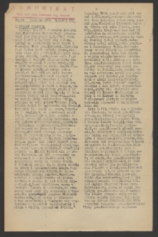 Komunikat : Wyd. Okr. Rady Konwentu Org. Niepodl. 1944, nr 54 (7 lipca)