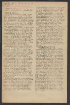 Komunikat : Wyd. Okr. Rady Konwentu Org. Niepodl. 1944, nr 55 (11 lipca)