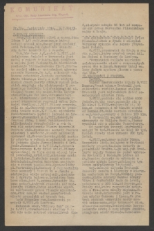 Komunikat : Wyd. Okr. Rady Konwentu Org. Niepodl. 1944, nr 63 (9 sierpnia)