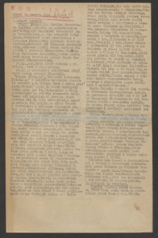 Komunikat : Wyd. Okr. Rady Konwentu Org. Niepodl. 1944, nr 96 (1 grudnia)