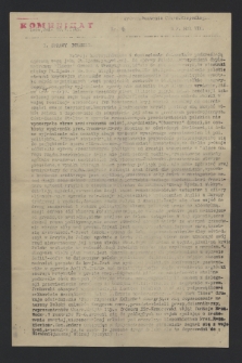 Komunikat : Wyd. Okr. Rady Konwentu Org. Niepodl. 1945, nr 36 (29 lipca)