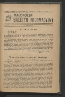 Małopolski Biuletyn Informacyjny. R.3, nr 27 (16 lipca 1944)